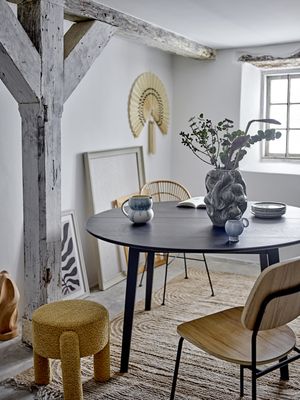 Bloomingville Peron matbord, svart, FSC® 100%, ek