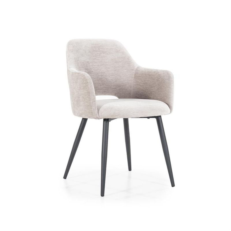 Eleonora Stol Esmee med armstöd - Beige Mellow
