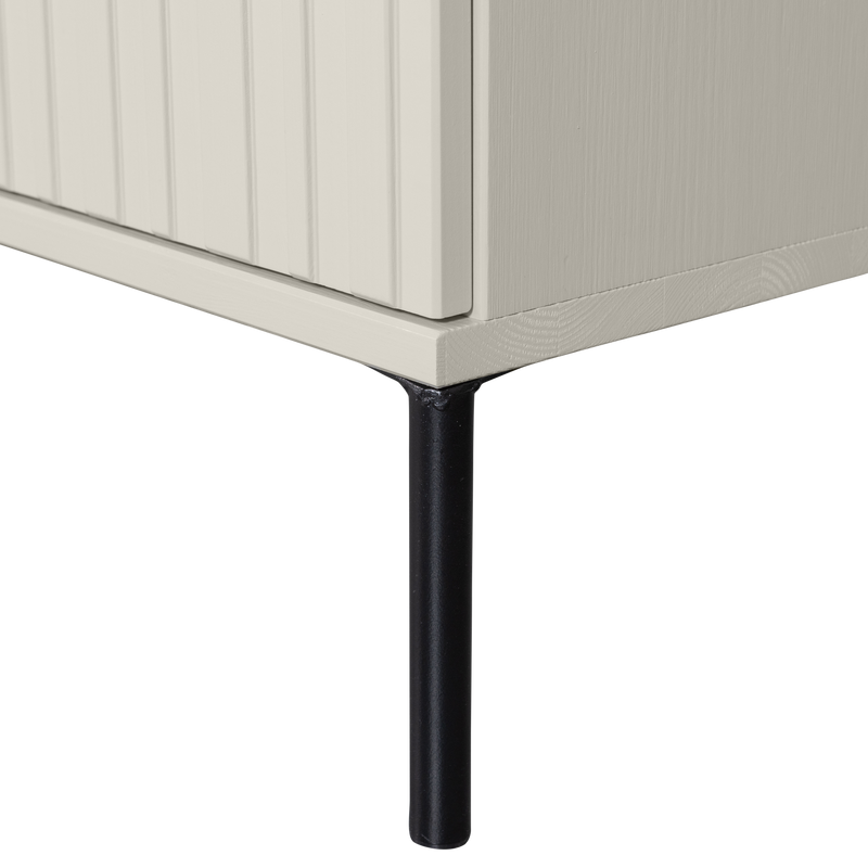 WOOOD NEW GRAVURE TV-bänk 150 cm i furu, färg Dust