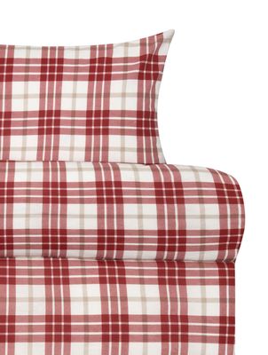 Høie Lukas påslakanset röd 150x210 cm 2 delar