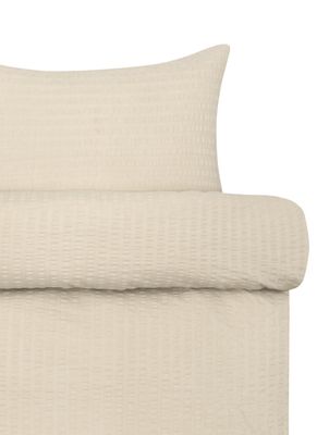 Høie Luna påslakanset beige 150x210 cm 2 delar