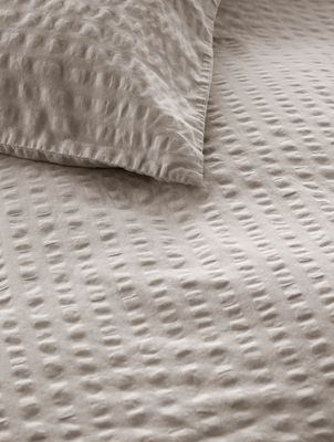 Høie Luna påslakanset beige 150x210 cm 2 delar