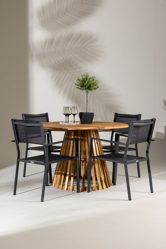 Venture Home Lumpur Rund Matgrupp