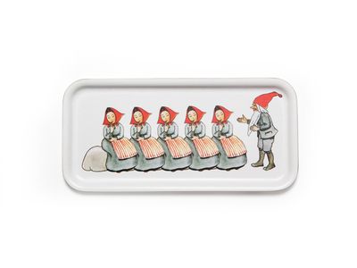 Design House Stockholm Elsa Beskow Serveringsbricka Elf Family 13x28cm