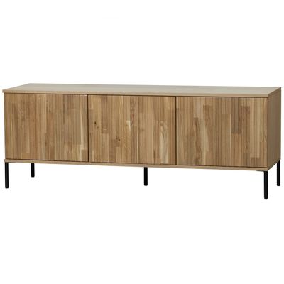 WOOOD NEW GRAVURE TV-Bänk 150 cm Ek Naturell