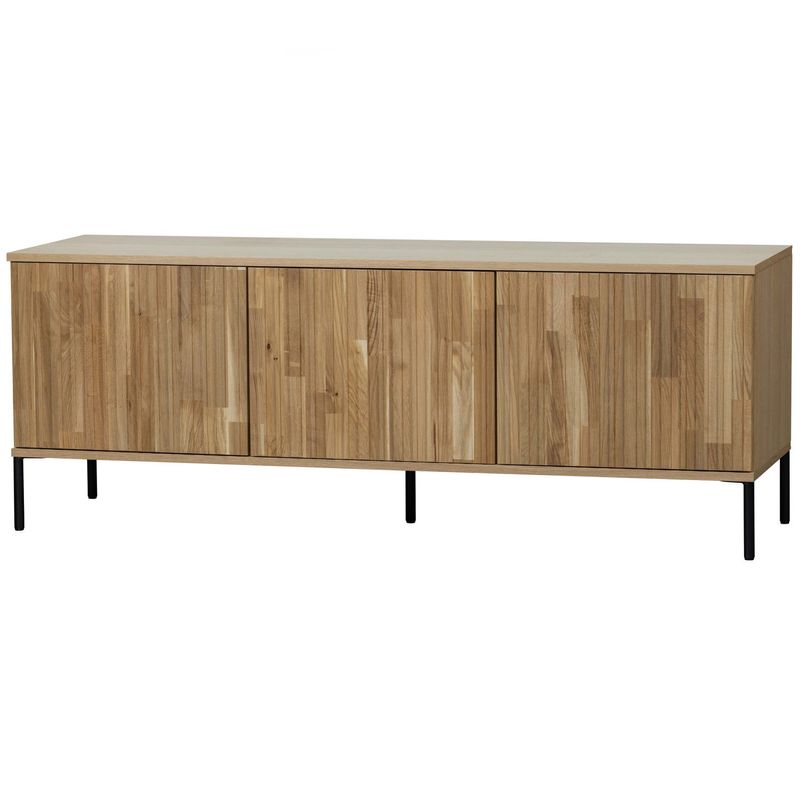 WOOOD NEW GRAVURE TV-Bänk 150 cm Ek Naturell