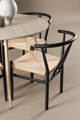 Venture Home Plaza Matbord med Alfons Matstol