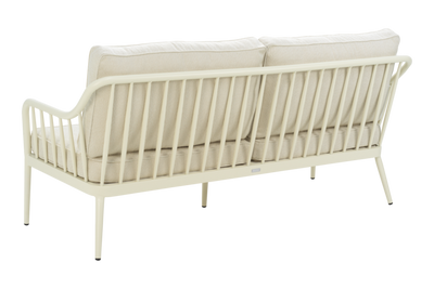 Brafab Coleville 3-sits soffa Pearl white / Dot beige