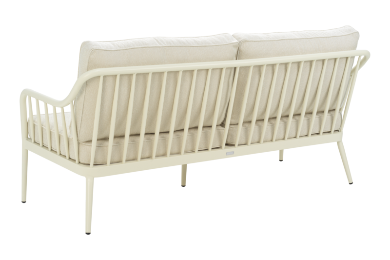 Brafab Coleville 3-sits soffa Pearl white / Dot beige