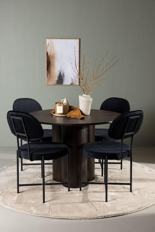 Venture Home Matgrupp Olivia med Stolar Stella