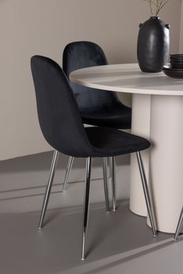 Venture Home Olivia Matbord med Polar Matstol