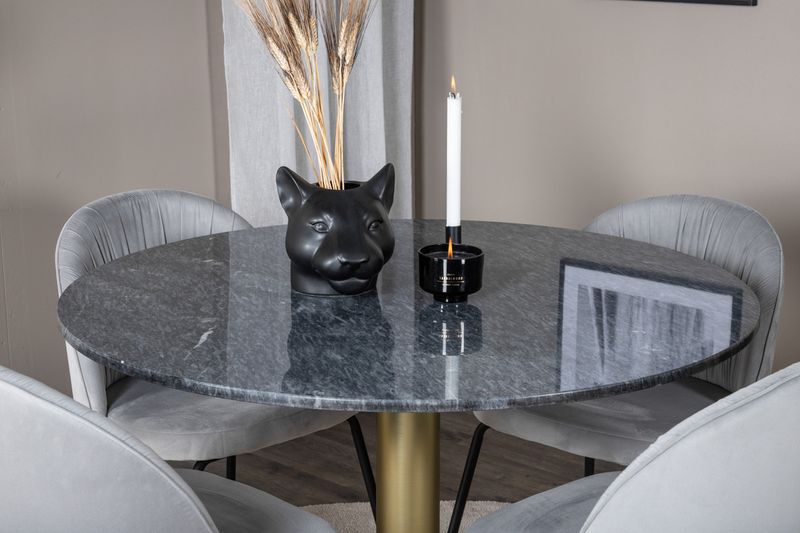 Venture Home Estelle Rund Matgrupp