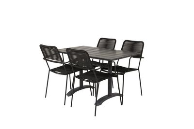 Venture Home Matgrupp Denver med stolarna Lindos