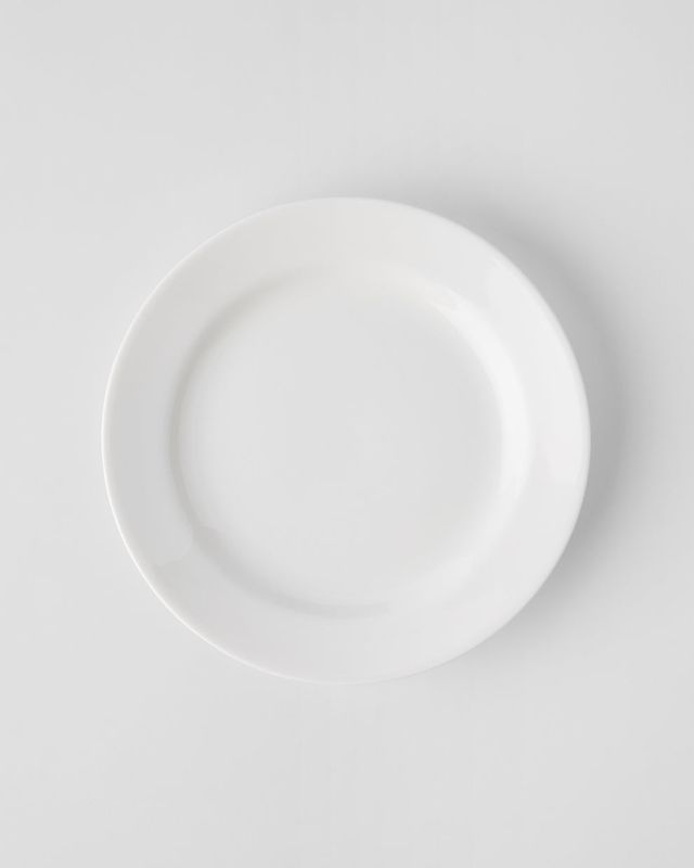 Gustavsberg BAS Vit, Tallrik 18 cm m bräm