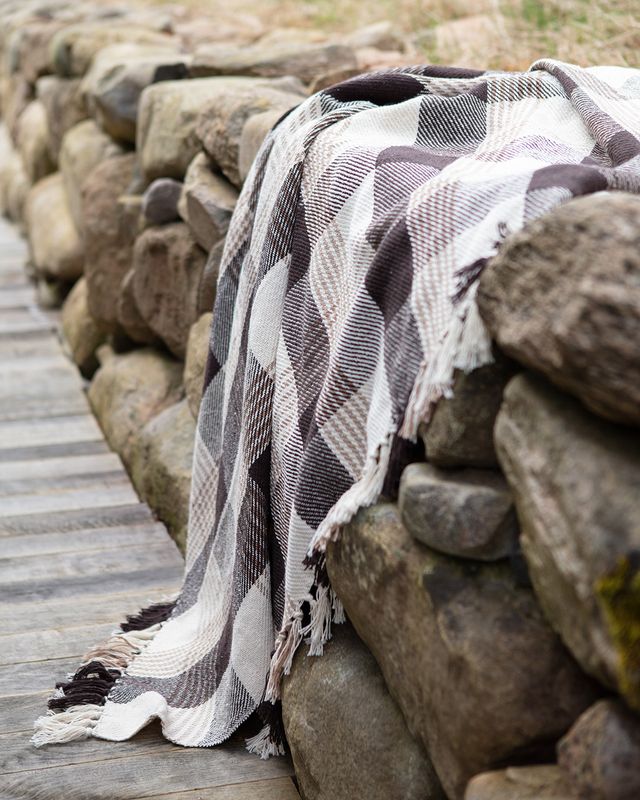 Affari of Sweden ANNA Filt, Brun/beige/elfenben