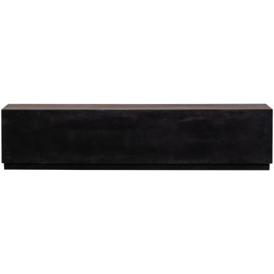 WOOOD SUN TV-bänk med Öppet Fack i Återvunnet Teak Brun