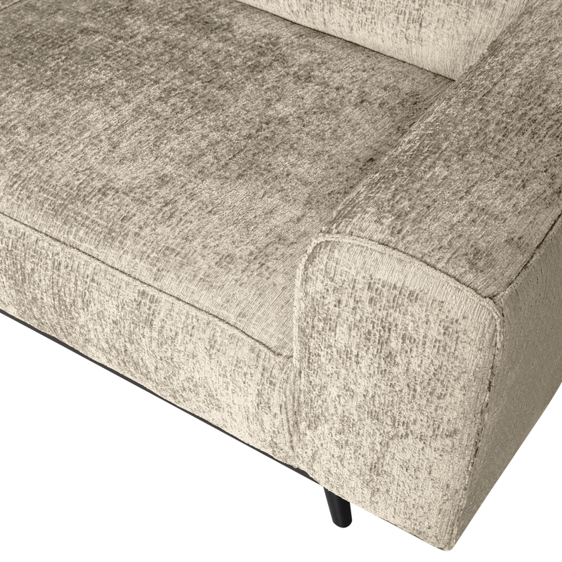 WOOOD Statement Hörnsoffa Vänster i Sammet Wheatfield