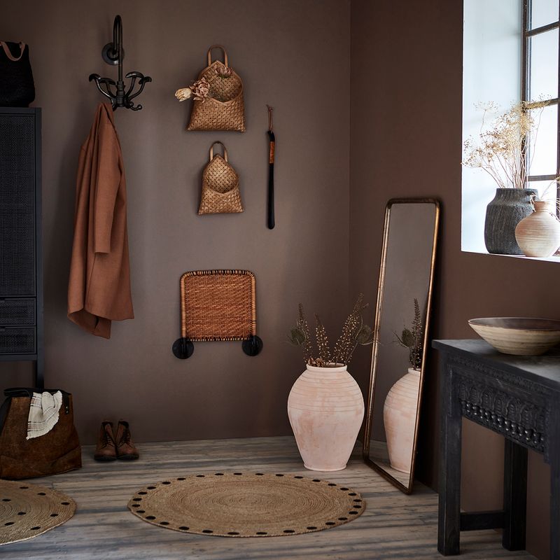 Affari of Sweden LOKE Väggstol, Svart/brun