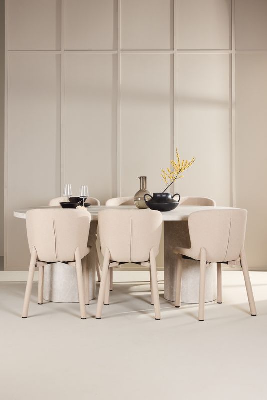 Venture Home Matbord Narvik med Astoria Stol