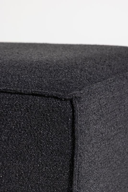 Gillholmen Sittpuff - Svart Bouclé