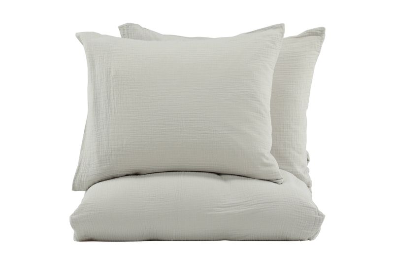 Venture Home Mila Bäddset i Krinklat Bomull