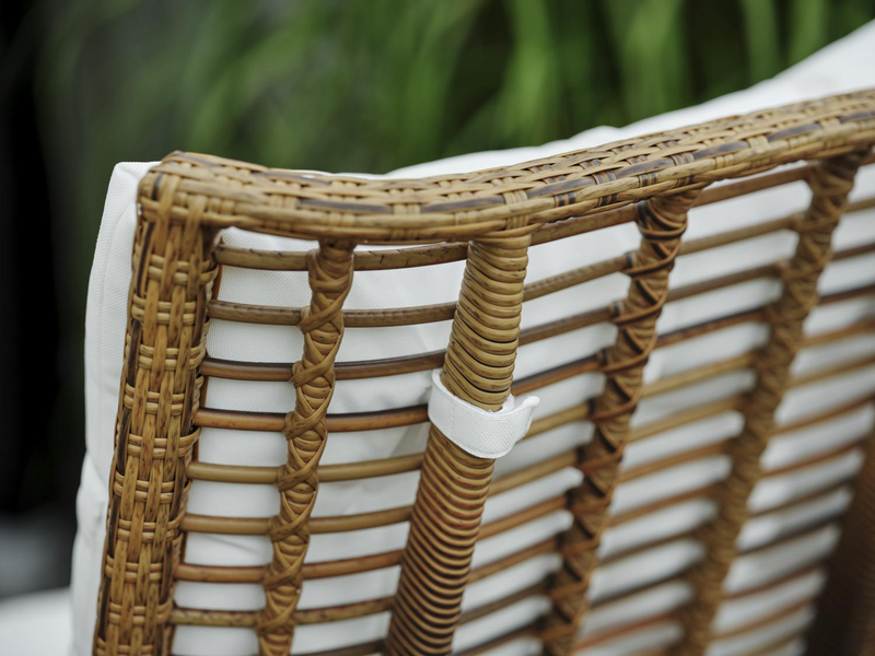 Brafab Covelo loungefåtölj natur/vit