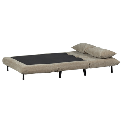 WOOOD XEM 1-Personers Sängsoffa i Sammet Natur