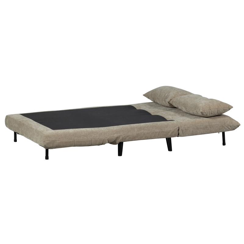 WOOOD XEM 1-Personers Sängsoffa i Sammet Natur