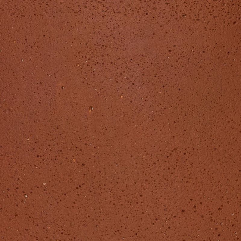 Hübsch Desert Krukor Röd (set om 2) ø43xh43, ø51xh50cm