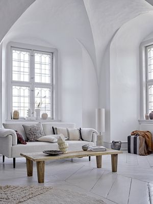 Bloomingville Chesham soffa, vit, polyester