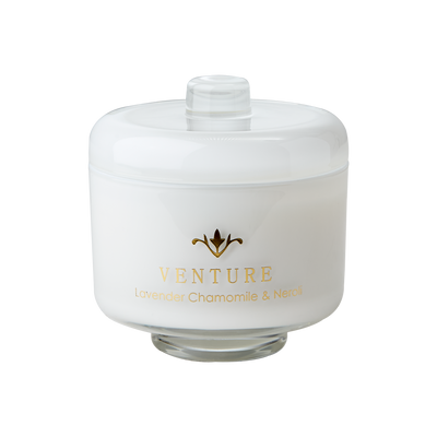 Affari of Sweden VENTURE Doftljus Lavender, chamomile & neroli, Vit