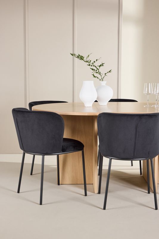 Venture Home Matbord Strada med Edina Stol