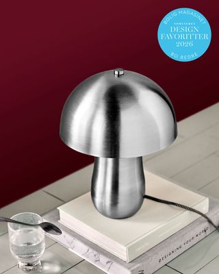 House Doctor Roomie Bordslampa Borstat Silver