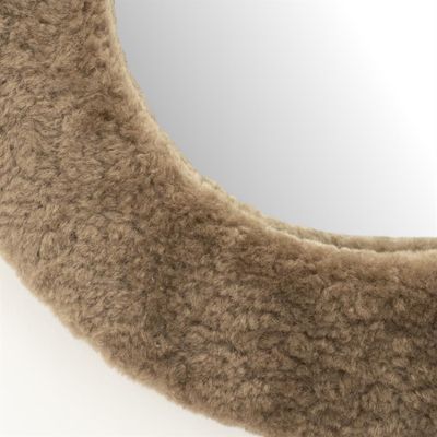 By Boo Kiss Small - Brun Väggspegel