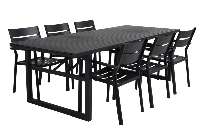 Brafab Vevi Matbord 95x230 cm Svart