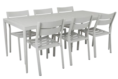 Brafab Delia Matstol Ljusgrå