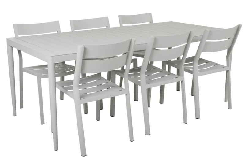 Brafab Delia Matstol Ljusgrå