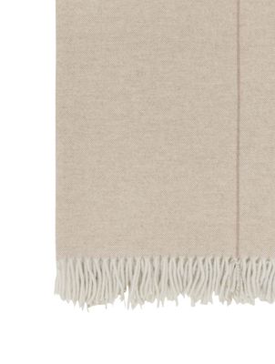 Høie Monte Viso ullpläd beige 130x200 cm