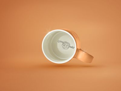 Design House Stockholm Astrid Lindgren mugg orange Nr. 16