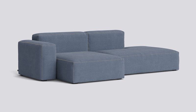 HAY Mags Soft Low Armrest soffa 2,5-sits kombination 3 vänster, Sense Forest