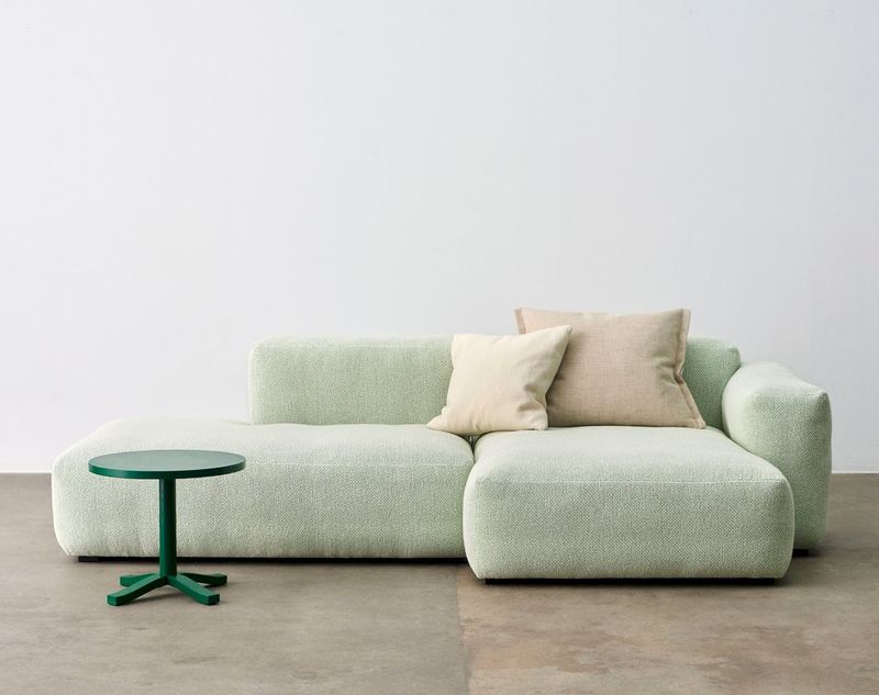 HAY Mags Soft Low Armrest soffa 2,5-sits kombination 3 höger, Hallingdal 130