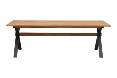 Brafab Mark Matbord Svart/Teak