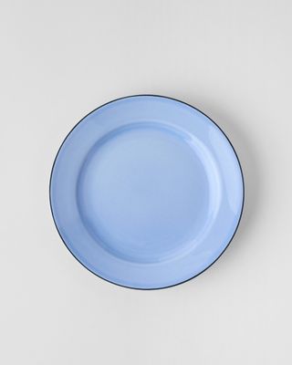 Gustavsberg NATUR Blåbärsblå, Tallrik 18 cm m bräm