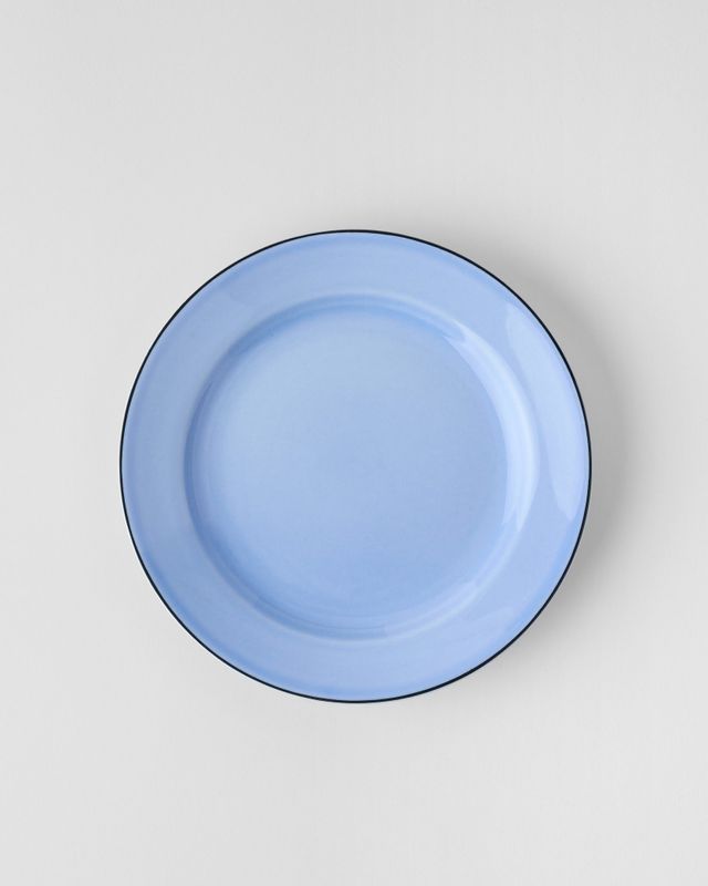 Gustavsberg NATUR Blåbärsblå, Tallrik 18 cm m bräm