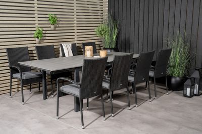 Venture Home Levels, Anna Matgrupp Svart Grå