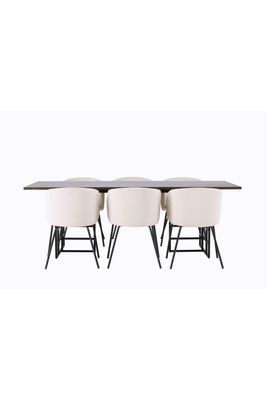 Venture Home Matgrupp Ystad med stolarna Berit