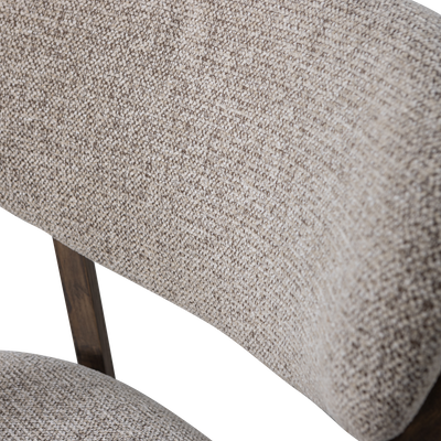 WOOOD Udar Fåtölj Natur med Träram Brun