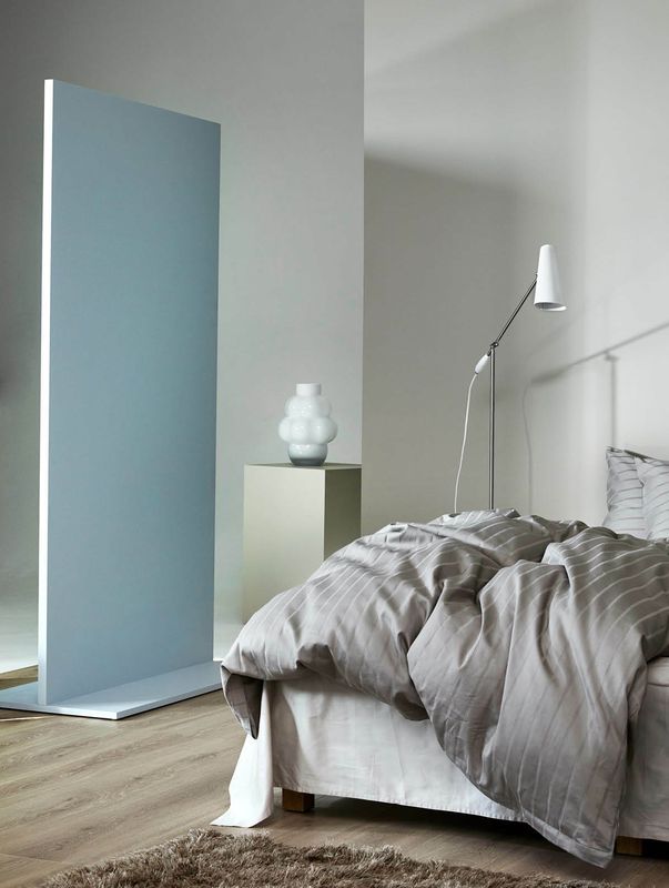 Høie Milano påslakanset dämpat grå 150x210 cm 2 delar