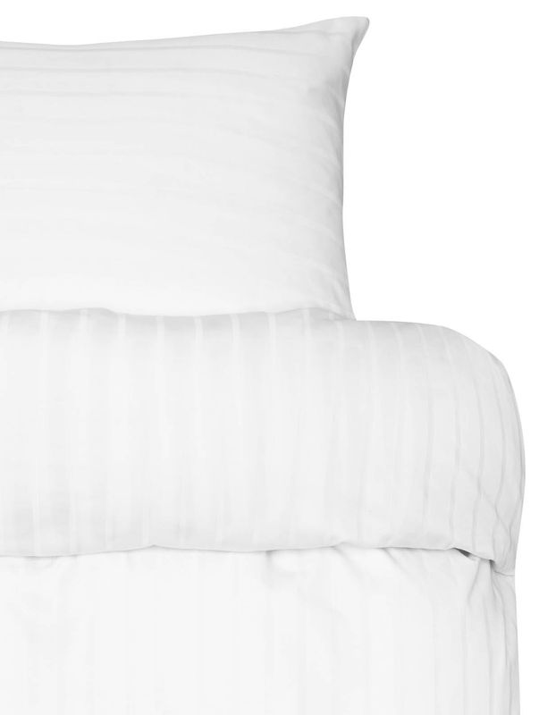 Høie Milano påslakanset vit 220x220 cm 3 delar