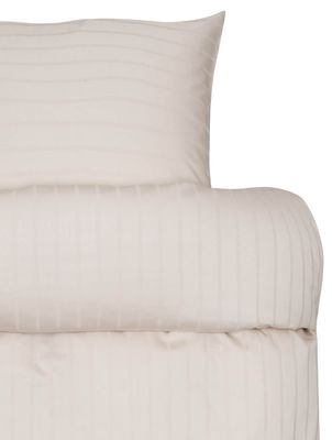 Høie Milano påslakanset ljus beige 150x210 cm 2 delar